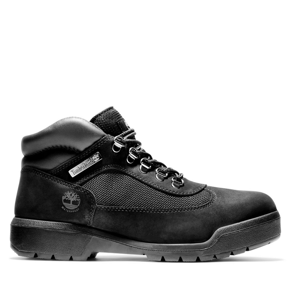 Timberland Αθλητικα Παπουτσια Ανδρικα Μαυρα - Waterproof Field Boots - Greece 3742905-GL